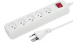 20 600215S Multiple socket outlet, 5xJ (T13), 1.4 m, Type 12