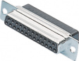 CHDC09F01 D-Sub female 9 Female Crimp/Straight