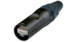 NE8MX6-B Вилка; RJ45; etherCON; PIN:8; Кат:6a; позолота; 7?9,5мм; IDC