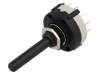 SR26NS1-4-3P-M10-38R6, Переключатель: поворотный; 3; 0,3A/125ВAC; 1A/30ВDC; 30°; -10?60°C, Canal Electronic