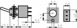 M2012SEV Toggle switch on-on 1P