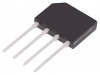 KBP306G Однофазный выпрямительный мост; Urmax: 600В; If: 3А; Ifsm: 65А; KBP