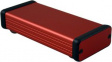 1455C1201RD Extruded Enclosure, Red, 54 x 120 x 23 mm, Aluminium, 1455