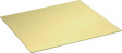 EN CW508L 1,0X300X300MM Sheet brass, semi-hard 300 x 300 x 1.0 mm