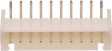 S8B-XH-A (LF)(SN) Pin header, single-row 90deg 8-pin 8P