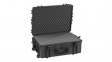 RND 600-00280  Watertight Case, 71.3l, 687x528x286mm, Polypropylene, Black