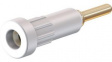 23.1012-29 Press-in Socket 2mm White 10A 60V Gold-Plated