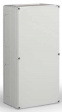 CPCF306018G Cubo C 300 x 600 x 187 мм, выбивные фланцы, серая крышка, PC, IP 66/67, вкл. рам