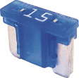 FLP7015 Fuse miniOTO, ''Low Profile'' 15 A 58 VDC Blue