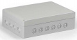 SPCK182508G Cubo S 175 x 250 x 75 мм, 50 мм основание, Pg выбивные отверстие, серая крышка,