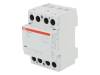 1SAE341111R0122, Контактор:4-полюсный установочный; NC x2 + NO x2; 24ВAC; 24ВDC, ABB