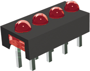 ZSXT040, LED-Array red No. of LEDs=4, SIGNAL-CONSTRUCT