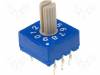 ERD210RSZ, Кодирующий переключатель; DEC/BCD; Положения:10; THT; 0,1A/50ВDC, ECE