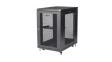 RK1833BKM 19" Server Rack Cabinet with Shelf, Mobile, 18U, Steel