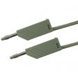MLN 25/2.5 GRAU / GREY Test lead diam. 4 mm Grey 25 cm 2.5 mm2 CAT I