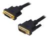 CD0006, Кабель; dual link; гнездо DVI-D (24+1), вилка DVI-D (24+1); 10м, LOGILINK