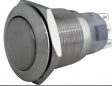 RND 210-00395 Anti-Vandal Push-Button Switch, 19 mm, IP67