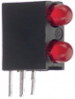 553-0111-200F PCB LED 3 mm round red/red