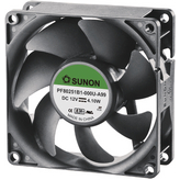 PF80251B3-000U-A99, Axial fan DC 80 x 80 x 25 mm 12 VDC, Sunon