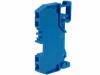 280-904, Соединитель: на рейку; 280; Контактные группы:1; клеммы:2; синий, Wago