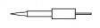 MT607 Soldering tip Round shape beveled