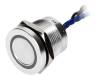 PS193P10Y01B24VT Переключатель: пьезоэлектрический; Положения: 2; SPST-NO; IP68