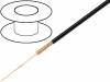 RG174A/U, Кабель: коаксиальный; RG174U; 1x50Ом; многопров; Cu; ПВХ; черный, Tasker