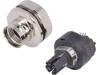 21033812825 Гнездо; M12; PIN:8; "мама"; код X-ProfiNET; на панель, гайка сзади