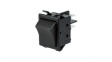 WRG32F2BBBNN Rocker Switch, 2NO, ON-OFF, Black