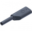 MST S WS 30 AU GRAU / GREY Safety plug diam. 2 mm Grey CAT II