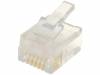 940-SP-3066 Вилка; RJ12; PIN:6; Конфиг.выводов:6p6c; IDC, обжим; на провод