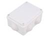 0244-00, Корпус: соединительная коробка; Х:87мм; Y:118мм; Z:55мм; IP55, ELEKTRO-PLAST NASIELSK