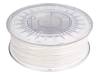 PETG-1.75-WHITE Филамент: PET-G; белый; 1кг; 220-250°C; ±0,05мм; 1,75мм