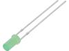 OSG5DA3NE4A LED; 3мм; зеленый; 750-1120мкд; 140°; Поверхность: плоская