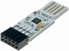 UMFT230XB-01 Модуль: USB; USB A, штыревое гнездо; PIN:10; 3Мбит/с; 2,54мм