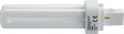 DULUX D 10W/840 Fluorescent lamp 230 VAC 10 W G24d-1