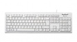 KU200GS-WHT-DE Keyboard, KU200, DE Germany, QWERTZ, USB, Cable