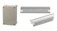 TA 191209 + DH-3 Plastic Enclosure + DIN-35 Rail Bundle 122x187x90mm Grey ABS IP65