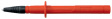 SPS 7030 NI / BL Safety Test Probe diam. 4 mm blue