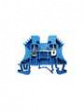 RND 205-01320 Screw Clamp Terminal Block, 2 Poles, 0.5 ... 2.5mm\x1a, Blue