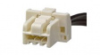 15135-0301 CLIK-Mate-to-CLIK-Mate Off-the-Shelf (OTS) Cable Assembly Single Row 100.00mm Length 3 Circuits Beige