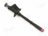 6009-IEC-SW Clip-on probe; crocodile; 20A; black; Grip capac: max.18mm; 1000V