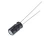 URS2A0R1MDD, Конденсатор: электролитический; THT; 0,1мкФ; 100ВDC; O5x9мм; ±20%, NICHICON