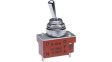 S1BW Toggle Switch, On-None-Off, Soldering Lugs
