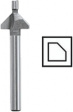 Dremel TR618 Routing Bit, 4.8 mm, 9.5 mm