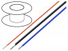 25551 Провод; HELUFLON®-FEP-6Y; многопров; Cu; 1x1мм2; FEP; черный; 600В