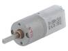 313:1 METAL GEARMOTOR 20DX46L MM 6V CB, Двигатель: DC; с редуктором; 6ВDC; 2,9А; Ось: D профиль; 46об./мин., POLOLU