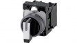 3SU11302BM601NA0 SIRIUS Act Toggle Switch Complete Metal, Matte, White Moment