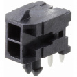 43045-0201 Male connector dual row 90deg. 2p