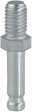 S70-10X25/8 Threaded bolt for castors 50 mm